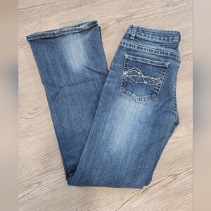 Cowgirl Tuff Women's Boot Cut Jeans - Blue